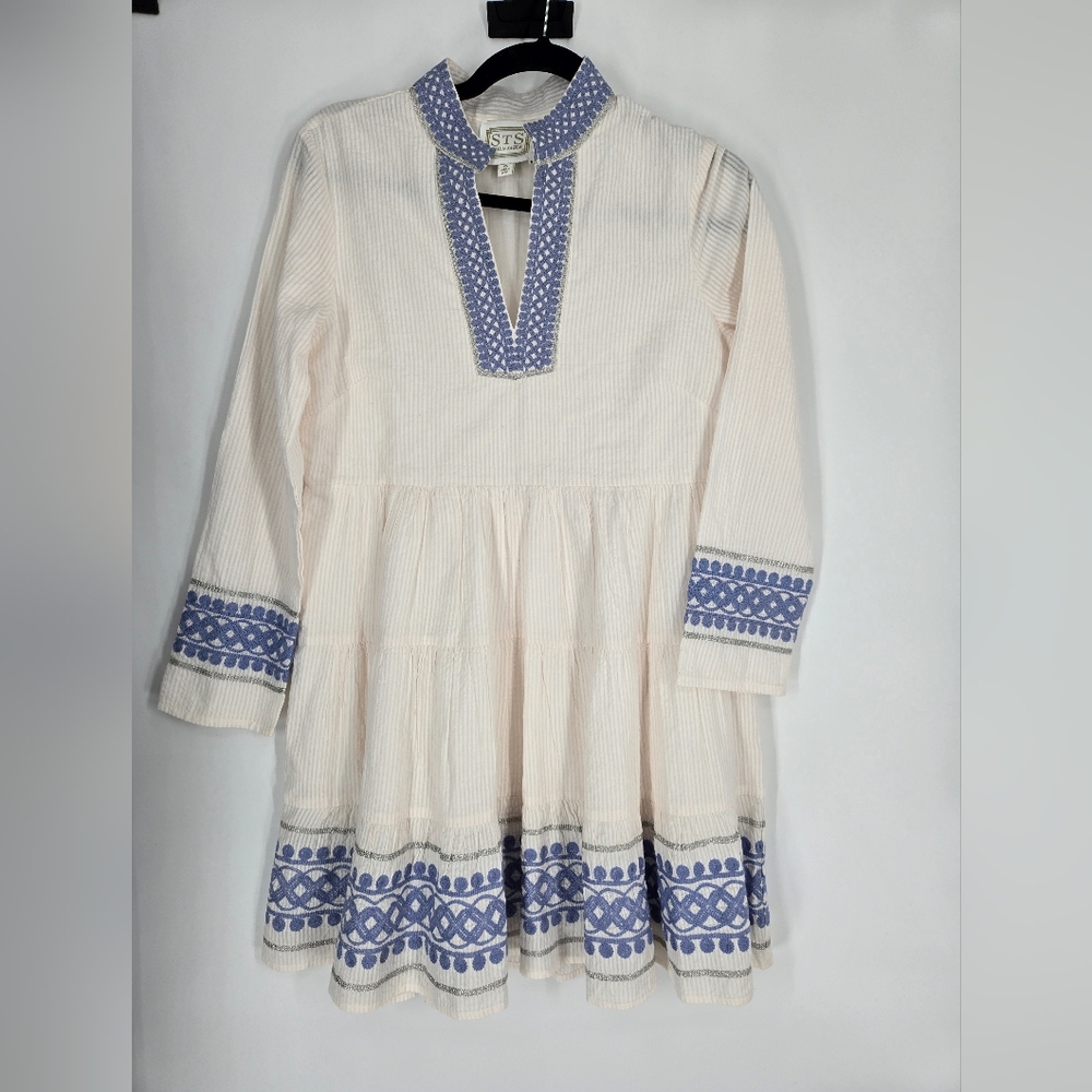 SAIL TO SABLE Embroidered Dress Size XS